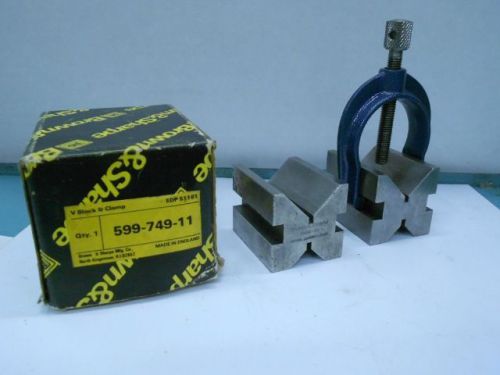 BROWN AND SHARP V BLOCK AND CLAMP SET 599-749-11