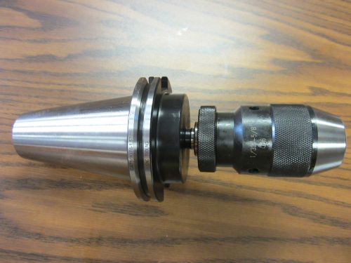 CME/HARVEST 5/8&#034; KEYLESS DRILL CHUCK W. CAT50 ARBOR CNC TOOLING--NEW