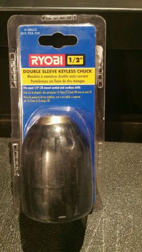 RYOBI 1/2&#039;&#039; - 20 DOUBLE SLEEVE KEYLESS CHUCK A10KLC2