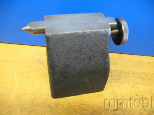 HARDINGE 4&#034; CENTER TAIL STOCK FOOT STOCK ***XLNT***