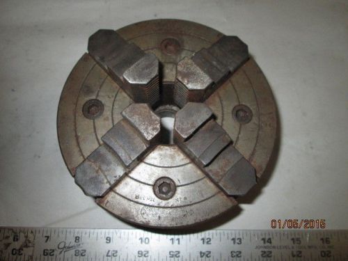 MACHINIST TOOLS LATHE MILL 6&#034; 4 Jaw Machinist Lathe Chuck 1 1/2&#034; Center