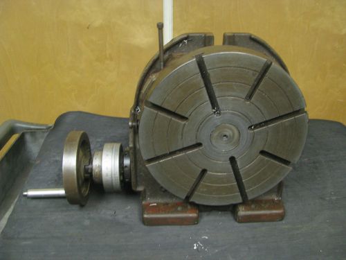 TROYKE 12&#034; HORIZONTAL/VERTICAL ROTARY TABLE