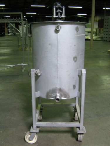 24&#034; Diameter x 30&#034; Depth 60 Gal SS Hydraulic Mixer w/