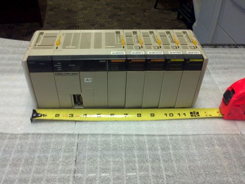 Sysmac cqm1 omron programmable controller cpu21/och/id212 x2 /oc222/oc221 (jot) for sale