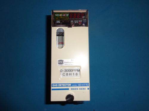 Riken keiki smart gas detector gd-k77d-c8h18  0-3000 ppm c8h18  new for sale