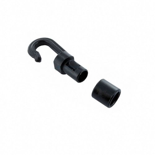 35i-kh5op-blk (5 sets) - open plastic hooks for 1/4&#034; bungee cord 605-3250 for sale