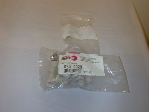 11 abicor binzel standard gas diffusers 030.0029 ~ 501d &amp; 501dr  mig guns  nos for sale