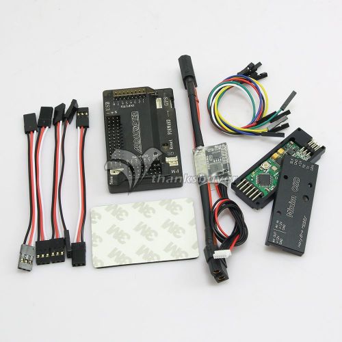 Apm v2.8.0 ardupilot uav flight controller with power module &amp;mini osd(cnc case) for sale