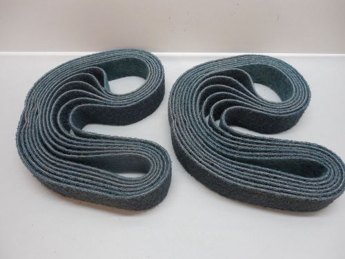 12 MERIT 2&#034; x 48&#034; VFN TYPE XC CONDITIONING BELTS SET OF 2 PART# 08834194017