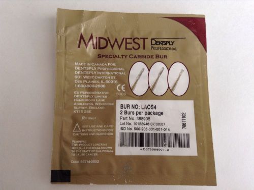 Midwest Carbide Burs LAOS4 4-2Pack 8 Burs