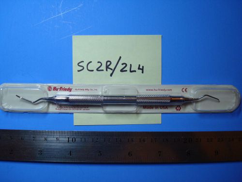 NEW! Hu-Friedy SC2R/2L4 #2R/2L Columbia DE Curette 4 Hdl Made in USA