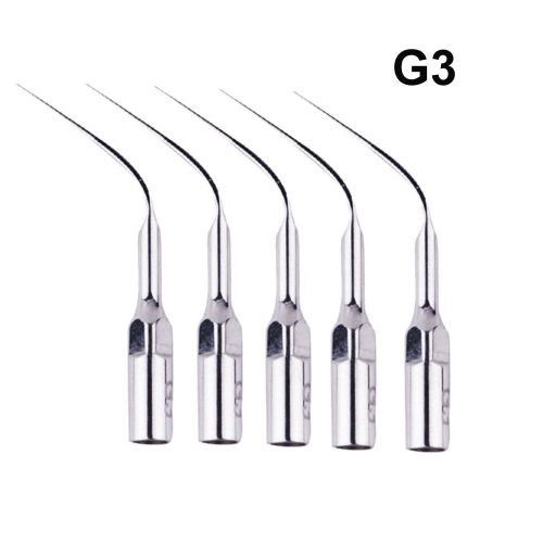 5pcs  G3 Dental Ultrasonic Piezo Scaler Scaling Tips Hanpiece Fit EMS UDS