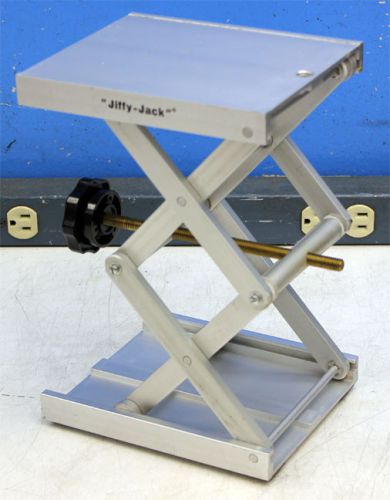 Cole-parmer jiffy-jack apparatus positioner / lab scissor jack for sale