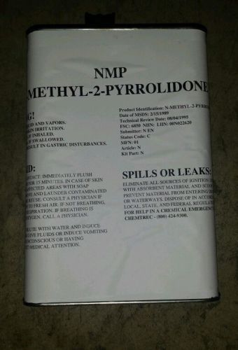 N-Methylpyrrolidone 1 gallon Methylpyrrolidone NMP Solvent Paint Stripper