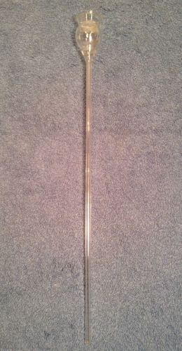 Pyrex Glass Thistle Tube or Long Stem Funnel 14&#034;/355 mm total length