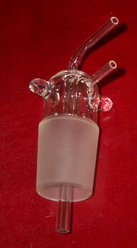 pyrex ground glass adapter vacuum take-off sidearm neck 45/50