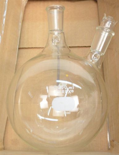 Pyrex 2000ml 2-neck round bottom flask 24/40 for sale