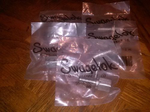 Lot of 5  swagelok ss-4-hc-7-2 ,, 1/4 hose barb x 1/8 fnpt, for sale