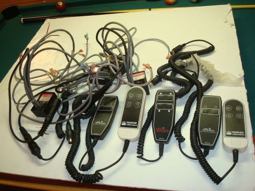 Arjo parker bath hoyer hand control remote + lot smiths industries control boxes for sale