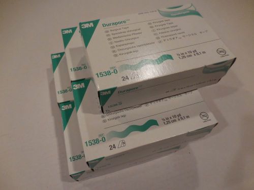 3M Durapore Surgical Tape 1538-0 1/2&#034;x10YD LOT-10 boxes