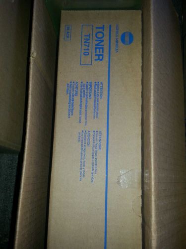 Genuine Konica Minolta TN710  02xJ Toner Cartridge Sealed Retail FREE SHIPPING