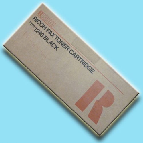 GENUINE RICOH TYPE 1240 BLACK FAX TONER CARTRIDGE 430382 1400L