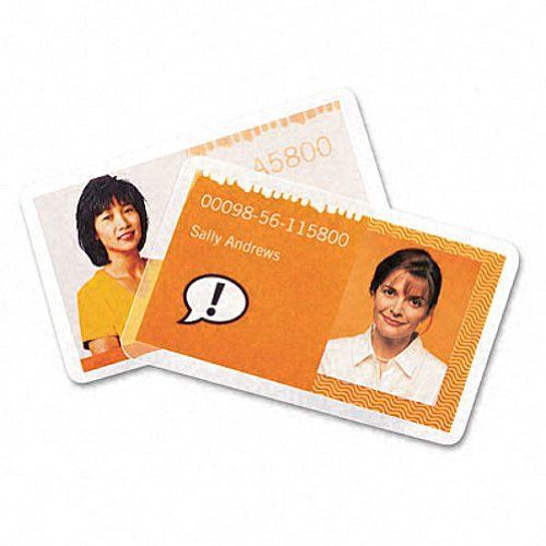 Gbc Heatseal Laminating Pouch - Badge Card - 2.56&#034; Width X 3.75&#034; (gbc3202004)