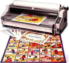 Ledco 25&#034; school laminator free shipping &amp; 2 free rolls for sale