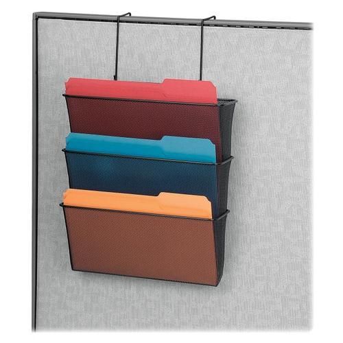 Fellowes Mesh Partition Additions Triple File Pocket 75901