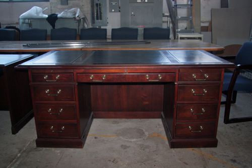 Kimball President Double-Pedestal Desk