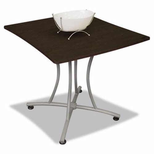 Linea Italia Trento Palermo Table, 33w x 31-1/2d x 29-1/2h, Mocha (LITTR702MOC)