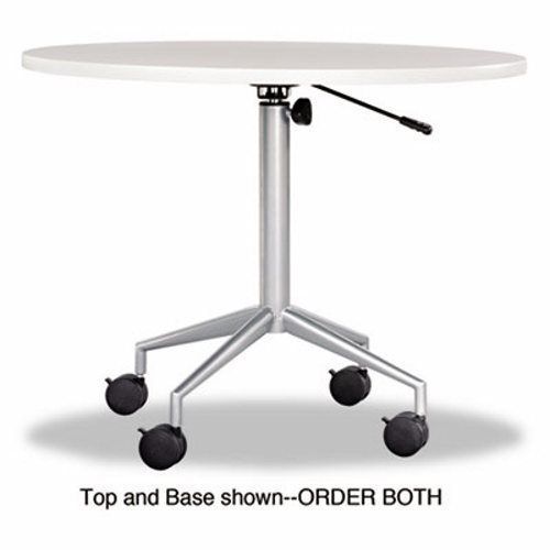 Safco RSVP Series Round Table Top, Laminate, 36&#034; Diameter, Gray (SAF2653GR)