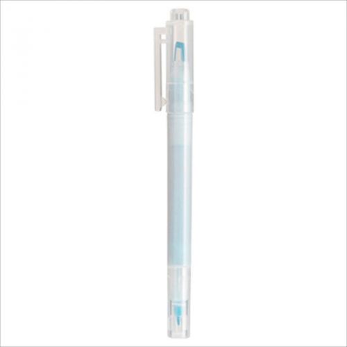 MUJI Moma Highlighter with window (Blue) Japan Worldwide