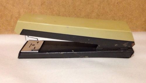 Vintage Mid Century ACCO Stapler Model 40 Olive Green heavy metal