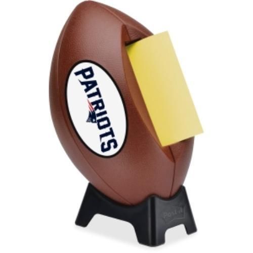 Post-it Popup Football Team Logo Note Dispenser - 3&#034; X 3&#034; - Holds 50 (fb330ne)