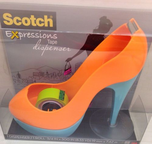 SCOTCH MAGIC - HIGH HEEL SHOE - TAPE DISPENSER with Scotch Magic Tape