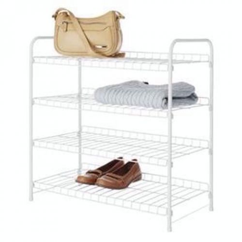 4 Tier Closet Shelves Storage &amp; Organization 6023-4139-CB