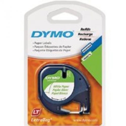 Dymo letratag white tape sanford corporation office supplies 10697 071701106971 for sale