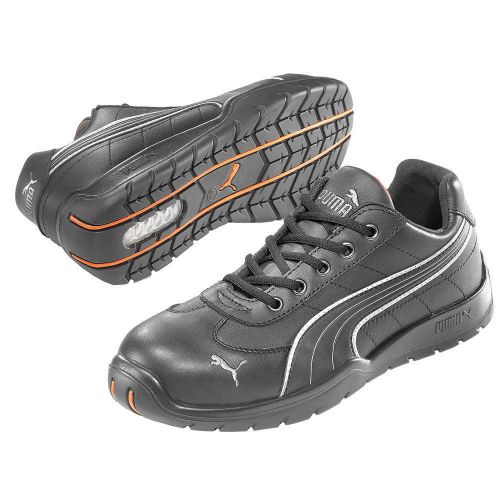 Athletic Work Shoes, Stl, Mn, 11, Blk, 1PR 642625-11