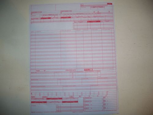 1000 Single Sheet UB04 / CMS 1450 Medical Claim Forms 2 packs of 500 insurance