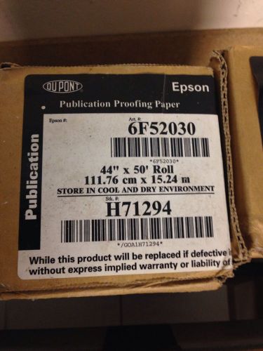 Epson 44 x 50 ft Proofing Publication Paper  H71294