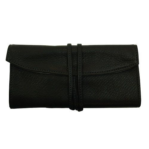 F/S NEW Pilot Pensemble Leather Pen Roll Case Wrap Black Import From Japan 0814