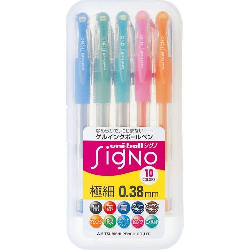 MITSUBISHI Uni-ball Signo UM15110C10 0.38 GEL PEN - ship from Japan