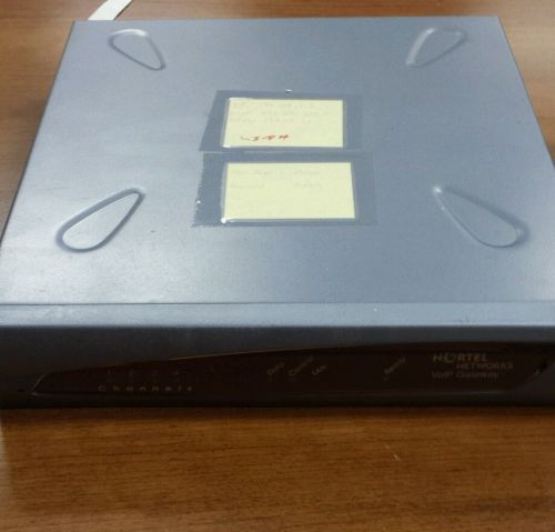 Nortel 4 Port FXS H323 VoIP Gateway, Used (NT9B10AAAA)