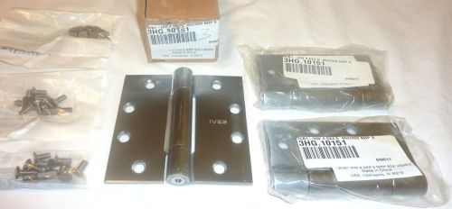 3 ives 3cb1 4.5&#034; x 4.5&#034; 652 nrp s 3 knuckle bearing mortise hinges satin chrome for sale