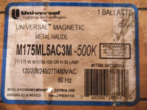 UNIVERSAL LIGHTING TECHNOLOGIES S400ML5AC4M-500K MAGNETIC BALLAST - NEW