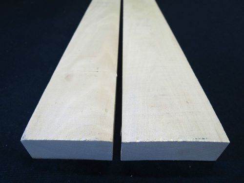 Premium holly american lumber white wood 4/4, 2 (wide) pcs: kd for sale