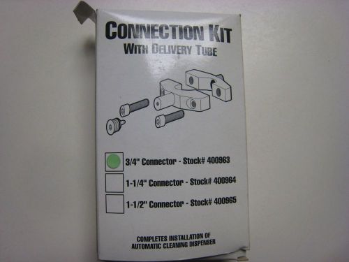 Saddle Connection Kit for Toilet Dispenser Cleaning #400965