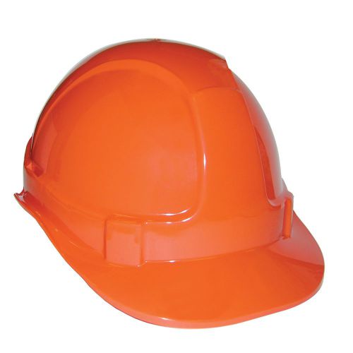 ORANGE V CROWN HARD HAT WITH RACHET SUSPENSION