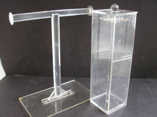 Plastic Necklace Display Stands (2)